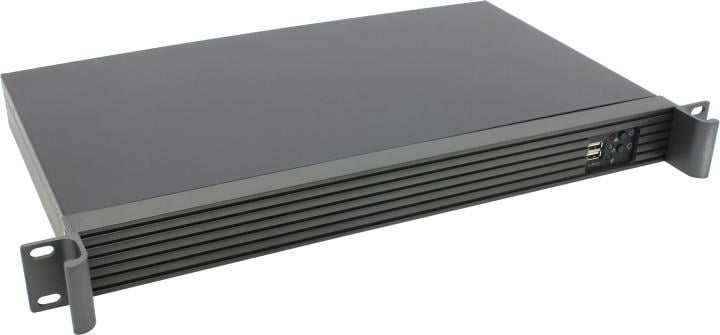Procase UM125-B-0 черный {1U, глубина 250мм, MB 170x170, без Б/П}