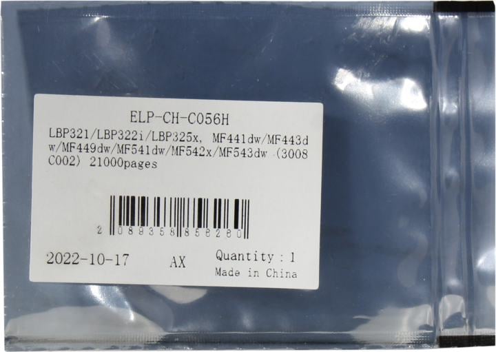 <ELP-CH-C056H> Чип  Canon i-SENSYS LBP321/LBP322i/LBP325x