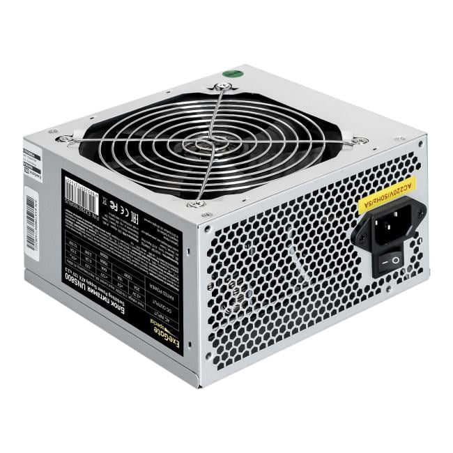 Блок питания 800W ExeGate UNS800 EX292165RUS-PC (ATX,24pin, 2x(4+4)pin, 2xPCI-E, 5xSATA, 3xIDE)