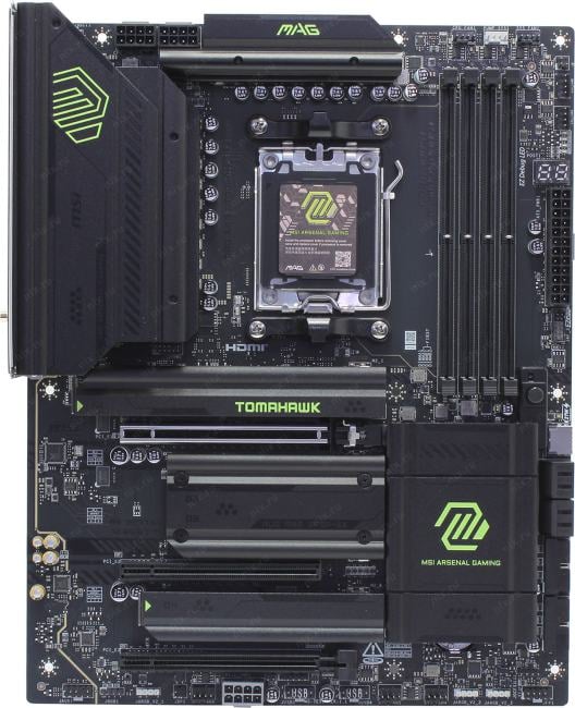 MSI MAG X870 TOMAHAWK WIFI (RTL) AM5 <X870> 3xPCI-E HDMI 5GbLAN+WiFi+BT  SATA ATX 4DDR5