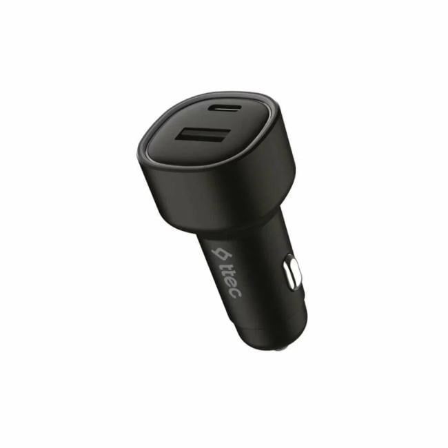TTEC <2CKP02S> Автомобильное зарядное уст-во USB (Вх. DC12-24V,Вых. DC5V, 48W, USB, USB-C)