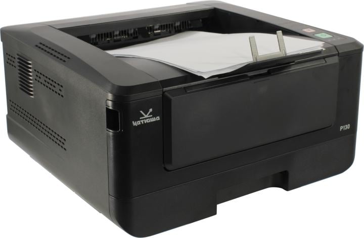 Принтер Катюша P130 (P130-128) {30 стр/мин А4 Ч/Б, 600 dpi. 128 Мб RAM, Ethernet, USB, USB-host, Wi-Fi (опция), стартовый тонер}