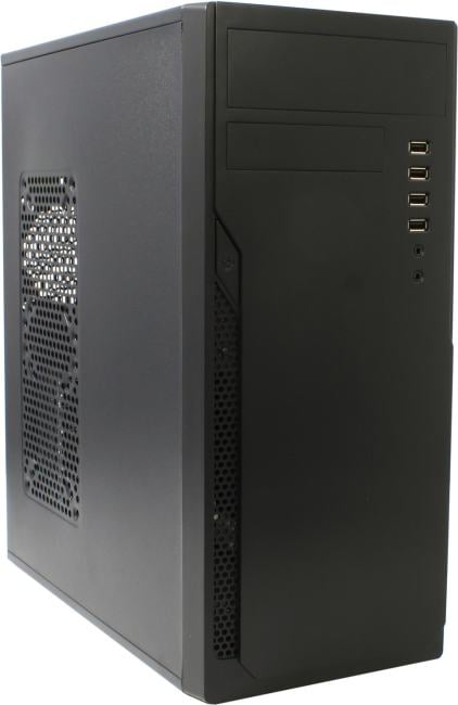 Корпус FoxLine FL-301-FZ500R, ATX, Middle Tower, 500W PSU