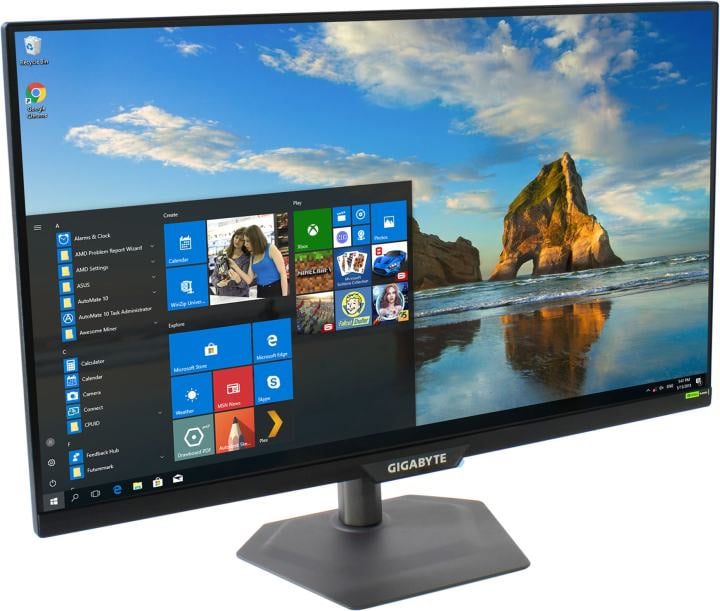 LCD Gigabyte 27" M27Q2 ICE EK White {IPS 2560x1440 200Hz 0.5ms 350cd 1000:1 178/178 Quantum Dot FreeSync HDR VESA DisplayHDR 400 3xUSB3.2 USB Type-C (18W) 2xHDMI 2.0 DisplayPort 1.4 Pivot HAS антиб