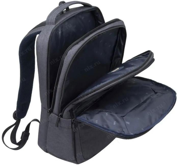 Рюкзак RIVACASE <7765> Backpack Black (полиэстер, 15.6")