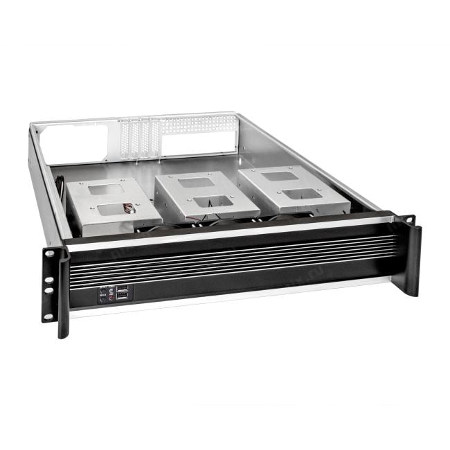 ExeGate Pro 2U450-09 EX293331RUS <RM 19", высота 2U, глубина 450, БП 1200ADS, 2*USB>