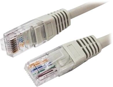 Кабель патч-корд U/UTP 6 кат. 10м Filum FL-U6-10M 26AWG(7x0.16 мм), омедненный алюминий (CCA), PVC, серый