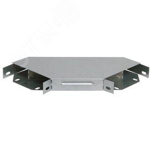 Угол IEK CLP2P-050-050 на 90 гр горизонтальный  с крышкой 50х50