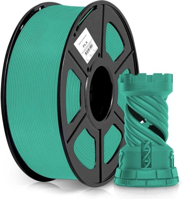 Пластик для принтера 3D Cactus CS-3D-PLA-1KG-DARKGN PLA  d1.75мм 1кг 1цв.