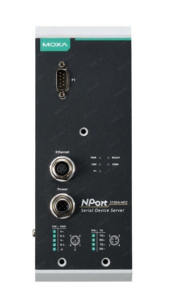 MOXA Преобразователь NPort 5150AI-M12-CT-T