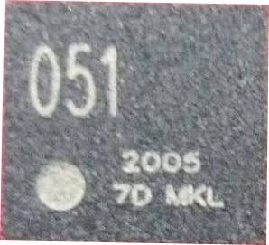 ELP-CH-C051-BK Чип Canon i-SENSYS LBP162dw/MF264dw/MF267dw/MF269dw (051/2168C002) Black, 1.7K