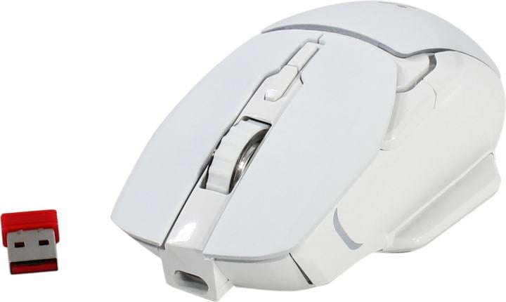 Мышь беспроводная DEFENDER Stix (Стикс) GM-009 белый (USB, 3200dpi, 7but) (52009)