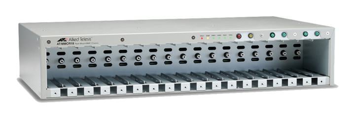 Шасси для медиаконвертеров Allied Telesis AT-MMCR18-60, 18-Slot for MMC2xxx Media Convert one AC Multi-Region PSU