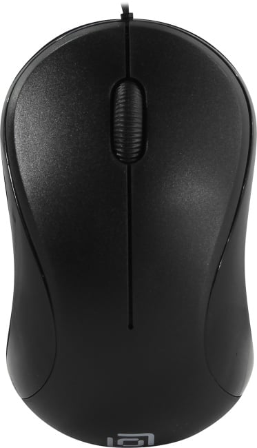 OKLICK Optical Mouse <115SR> <Black>  (RTL)  USB  3btn+Roll <492888>