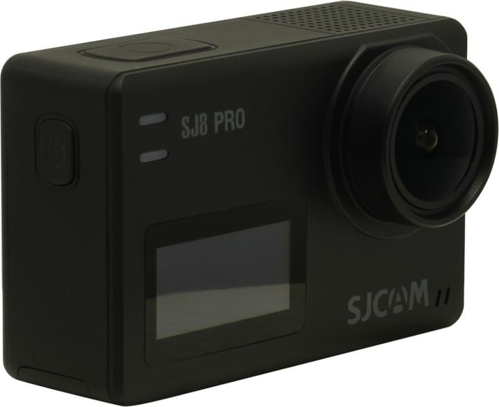 SJCAM <SJ8 Pro Black> (Ultra HD, 12Mpx, CMOS, 170°, microSD, WiFi, Touch LCD 2.33" IPS +  0.96" OLED, Li-Ion)