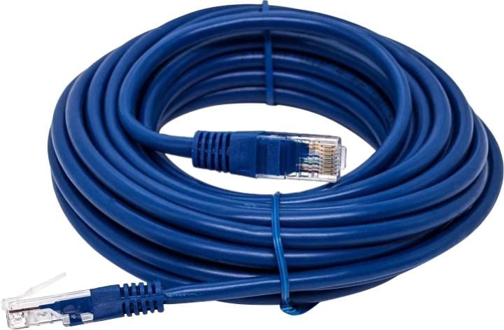 Кабель патч-корд U/UTP 6 кат. 5м Filum FL-U6-5M-BL 26AWG(7x0.16 мм), омедненный алюминий (CCA), PVC, синий