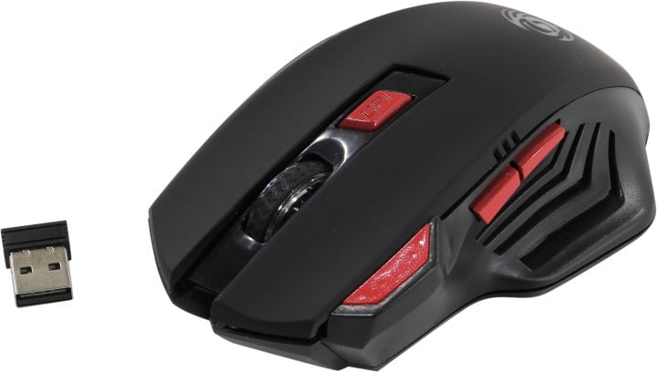 Мышь MRGK-14UR Dialog Gan-Kata RF 2.4G Optical - игровая, 6 кнопок+ролик, RGB подсветка, USB