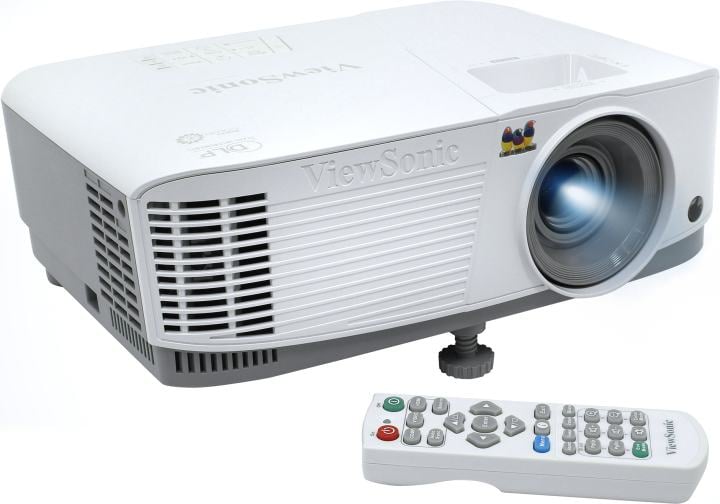 ViewSonic Projector PA503W (DLP, 3600 люмен, 22000:1, 1280x800, D-Sub, RCA, HDMI,  USB, ПДУ, 2D/3D)
