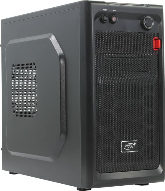 Корпус Deepcool Smarter, mATX, Mini-Tower, черный, Без БП (DP-MATX-SMTR)