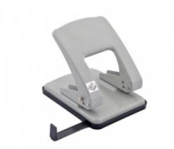 Дырокол Kw-Trio Stylish Heavy Duty 976L/GR, до 40 листов, металл серый, отверстий: 2, с линейкой