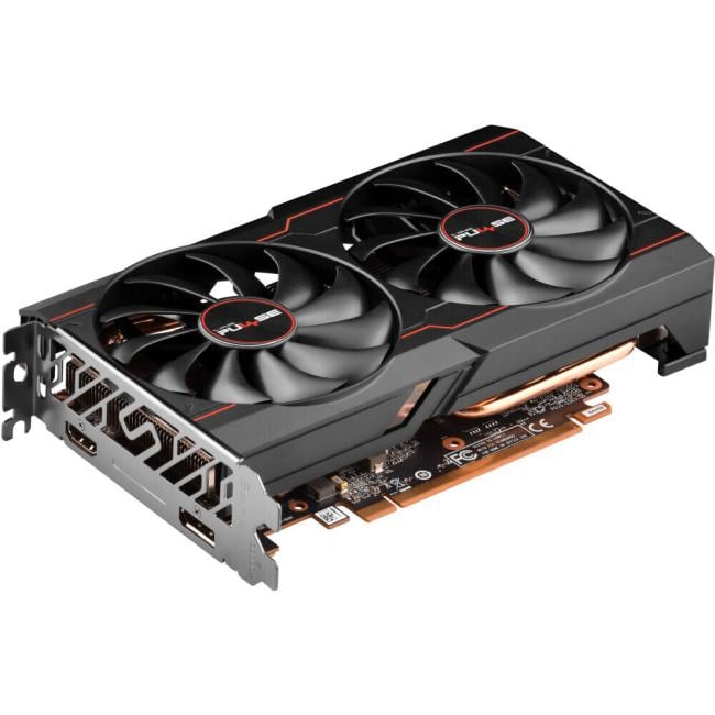 Видеокарта Sapphire PCI-E 4.0 11314-08-20G RX 6500 XT Gaming OC Pulse AMD Radeon RX 6500XT 8Gb 64bit GDDR6 2695/18000 HDMIx1 DPx1 HDCP Ret