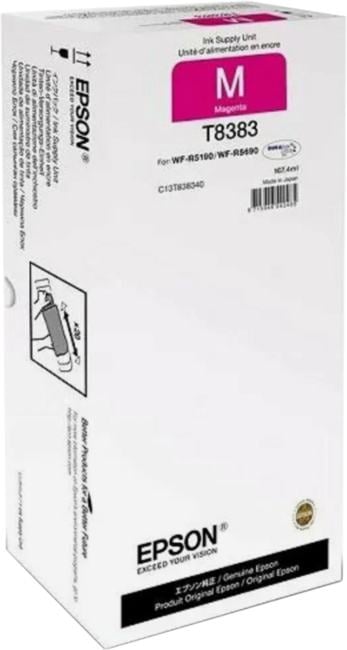 Картридж струйный Epson C13T838340 пурпурный (20 000 стр. 167.4 мл) для WorkForce WF-R5190DTW WF-R5190, WF-R5690DTWF WF-R5690