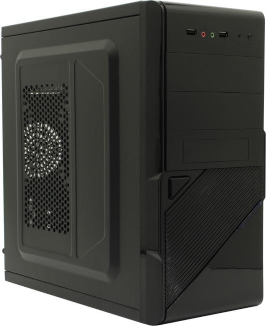 Minitower  Exegate <BA-201> MicroATX 350W  (24+4пин)  <EX284018RUS>