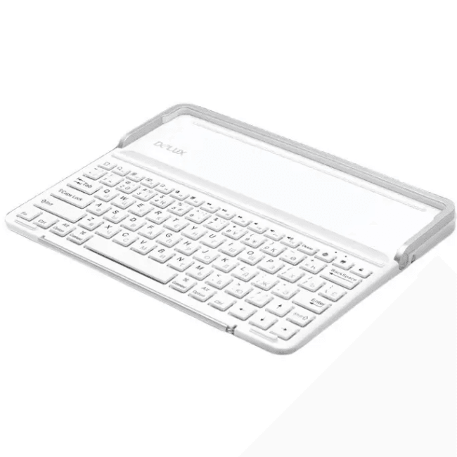 Клавиатура DELUX " iStation Keyboard " док-станция compatible: New iPad/iPad/iPhone4, MM (white)