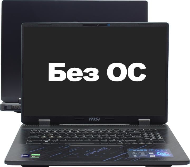 Ноутбук MSI Pulse 17 AI C1VEKG-089XRU Core Ultra 7 155H 32Gb SSD1Tb NVIDIA GeForce RTX 4050 6Gb 17" IPS QHD+ (2560x1600) FreeDOS черный WiFi BT Cam (9S7-17T311-089)