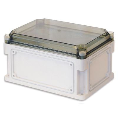 Корпус DKC 532311 без МП 300х200х160 мм, с фланцами, прозрачная крышка высотой 35 мм, IP67, "RAM box"