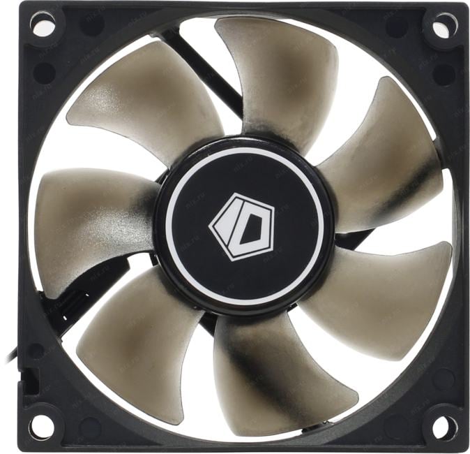 ID-Cooling <ID-FAN-NO-8025-SD> (3пин, 80x80x25мм,  21дБ, 2000 об/мин)