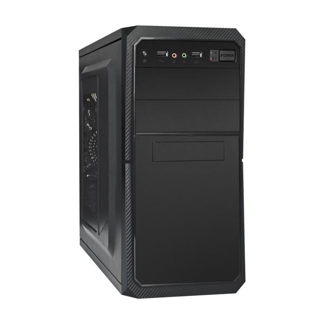 EX299283RUS Minitower ExeGate BA-202-UNS500 (mATX,БП UNS500 с вент. 12см,2*USB,аудио,черный)