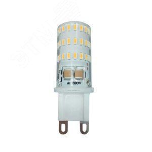 Лампа светодиодная PLED-G9 5Вт капсульная 2700К тепл. бел. G9 320лм 220-230В JazzWay 1032102B