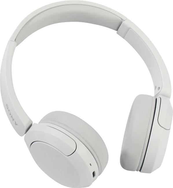 Наушники с микрофоном SONY WH-CH520/WZ White (Bluetooth5.2, с регулятором громкости)