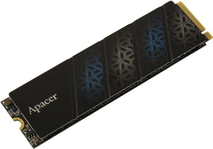Твердотельный накопитель Apacer SSD AS2280P4U PRO 2TB M.2 2280 PCIe Gen3x4, R3500/W3000 Mb/s, 3D NAND, MTBF 1.8M, NVMe, 1300TBW, Retail, Heat Sink, 5 years (AP2TBAS2280P4UPRO-1)