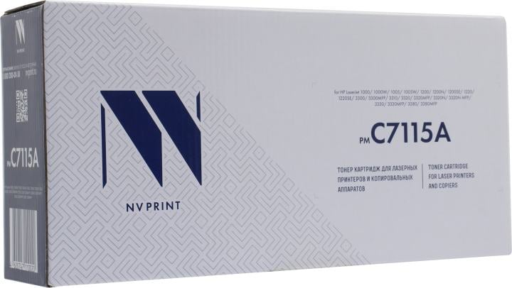 Картридж NV Print (HP C7115A) для HP LJ 1000/1005/1200/1220/ mfp 3300/3310/3320/3330/3380 (Совм.)