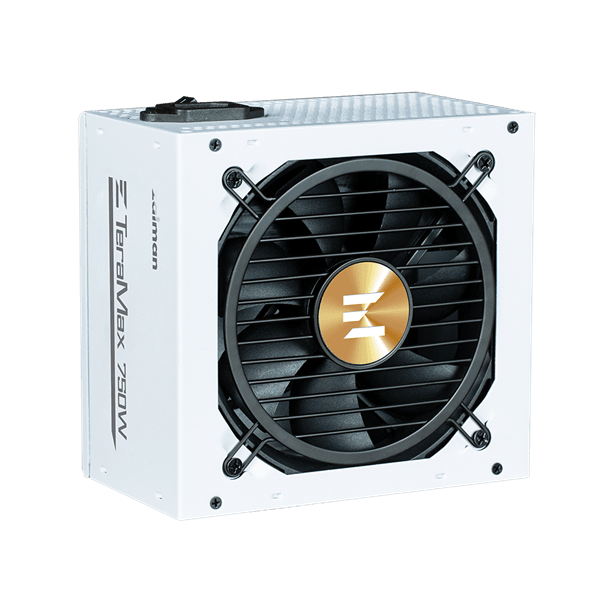 ZM750-TMX2 WH Zalman ZM750-TMX2 WH, 750W, ATX12V v3.0, APFC, 12cm Fan, 80+ Gold Gen5, Full Modular, White, Retail