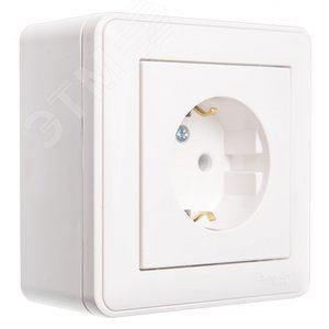 Schneider Electric KP-152-18 W59 коробка подъемная для наружного монтажа с рамкой 1-местная, белый (KP-152-18)