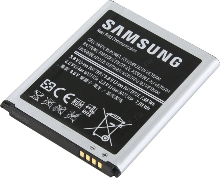 Samsung <EB-L1G6LLUCSTD> аккумулятор для Galaxy S  III  GT-I9300  (3.8V, Li-Ion)