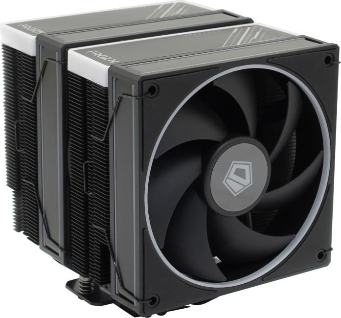 ID-Cooling <ID-CPU-FROZN-A620-ARGB> (4пин, 115X/1200/1700/AM4/AM5, 29.9дБ,  500-2000об/мин,  Al+тепл.трубки)
