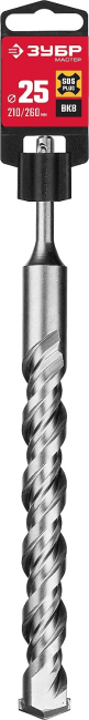 Зубр <29315-260-25> ЗУБР Бур SDS-plus  25  х  260 мм