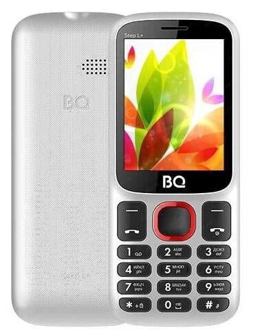 BQ 2440 Step L+ White/Red (QuadBand, 2.4"  320x240,  GSM+BT,  microSD, 77г)
