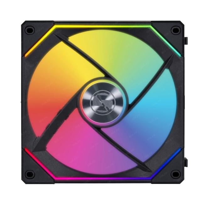 Lian Li <UF-SLIN140-1B> UNI FAN SL-INF 140 RGB Black  (4пин,  140x140x25мм,  28дБ, 0-1600об/мин)