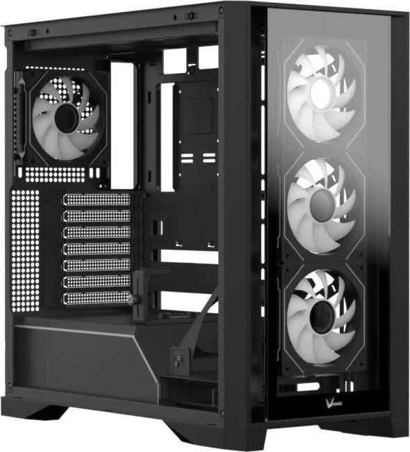 AIR POWER G8 B FLOE Корпус Formula Air Power G8 Floe черный без БП ATX 2xUSB3.0 1xUSB3.1 audio bott PSU