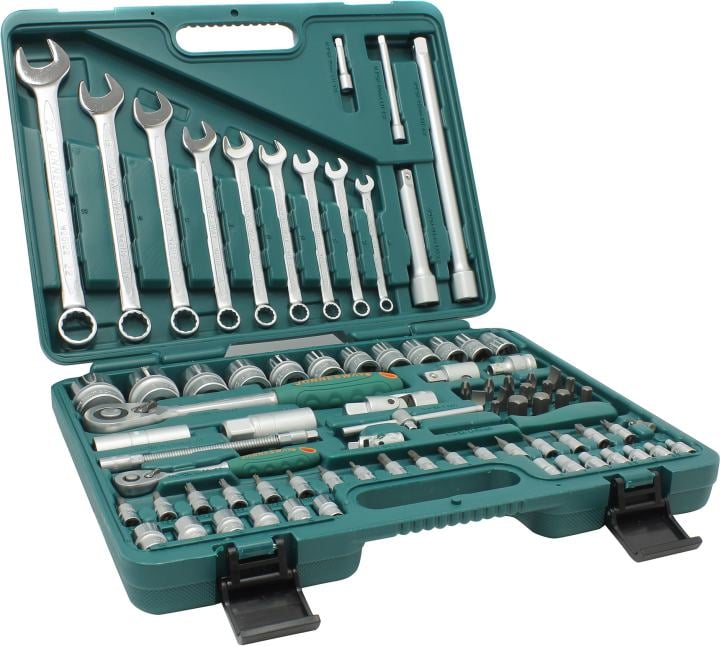 JONNESWAY (S04H52482S) Набор инструмента универсальный 1/4", 1/2"DR, 82 предмета