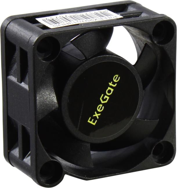 Exegate EX297013RUS Вентилятор 12В DC ExeGate ExtraSilent ES04020S3P (40x40x20 мм, Sleeve bearing (подшипник скольжения), 3pin, 6300RPM, 28dBA)