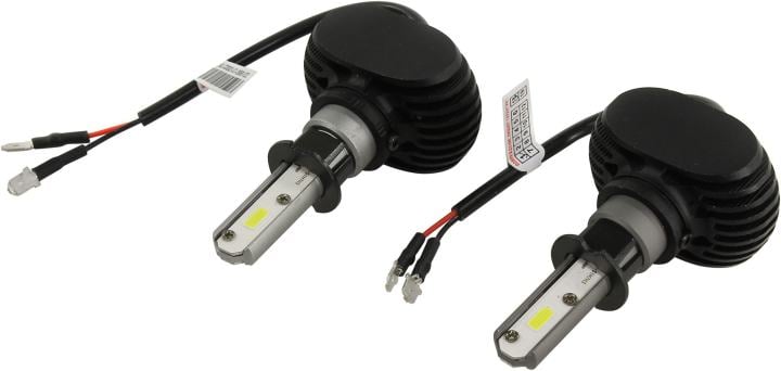 Omegalight <LED Ultra H3 2500lm> Автомобильные лампы 2 шт (H3, 2500люмен,  светодиодная , 12V)