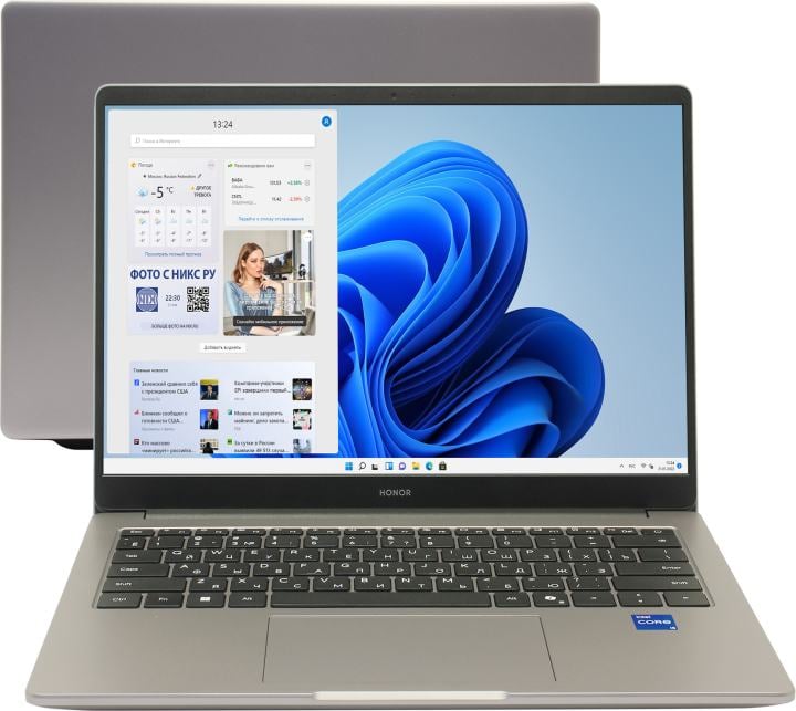 HONOR MagicBook  X14  <5301ALWU  GDG-X> i5 12450H/16/512SSD/WiFi/BT/Win11/14"