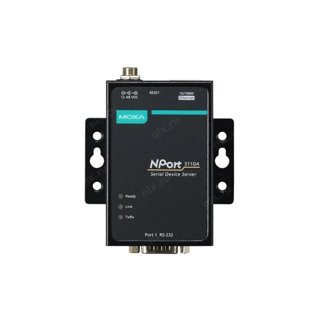 MOXA <NPort 5110A> Преобразователь RS-232 ->  UTP  100Mbps
