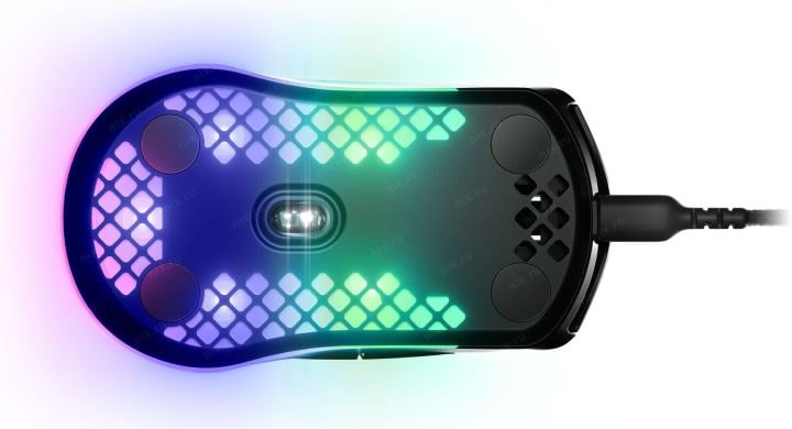 62599 - Проводная игровая мышь SteelSeries Aerox 3, чёрный, арт. 62599